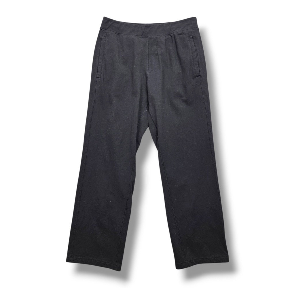 Lululemon Kung Fu Pants Mens Large Black Luon Yoga Stretch